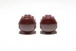 Air King ”Duchess” A-600 Catalin Radio Knobs - Original Maroon Pair